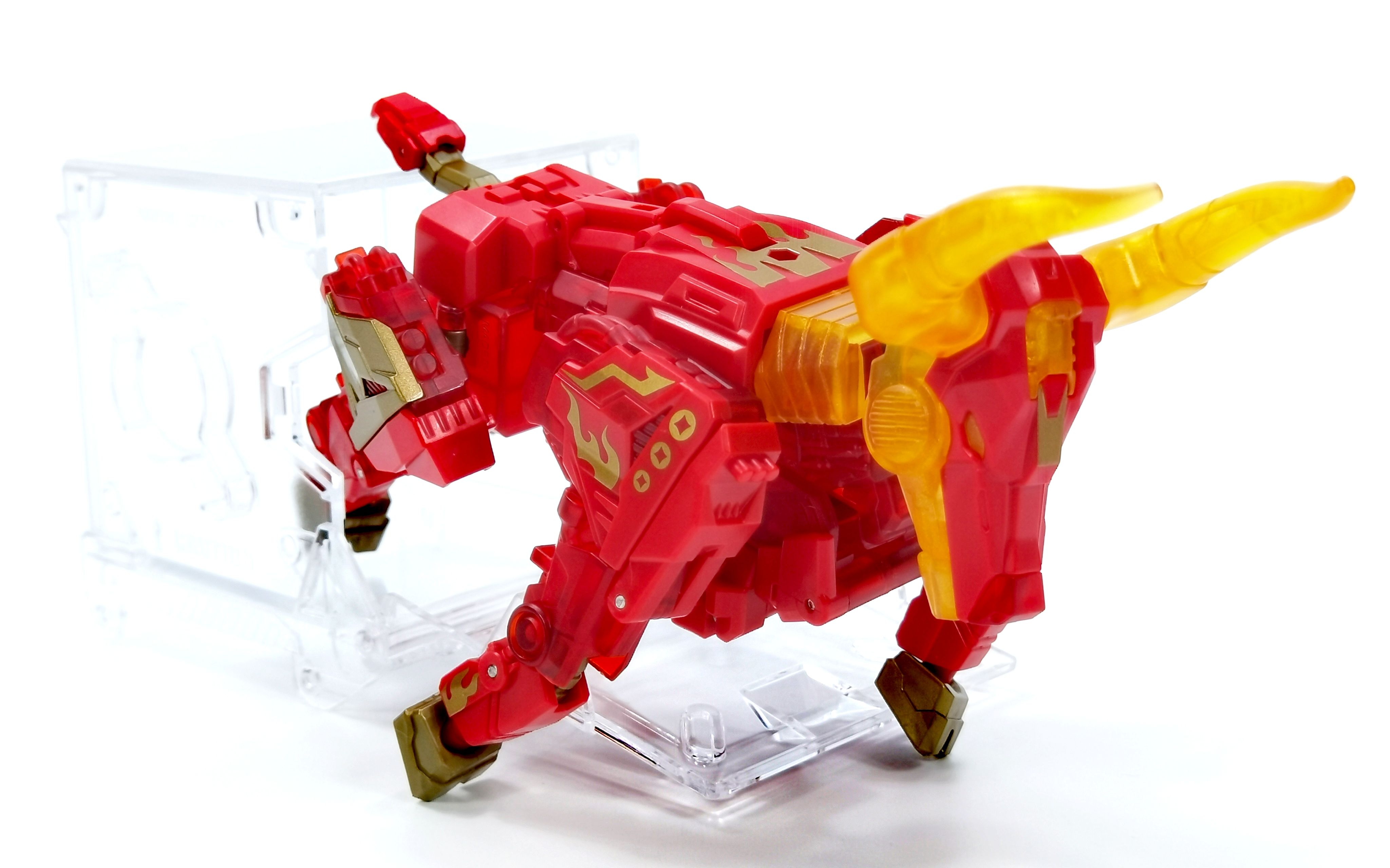 来福的模玩简评-番外篇-福说八道-52toys猛兽匣 炽热标枪红牛