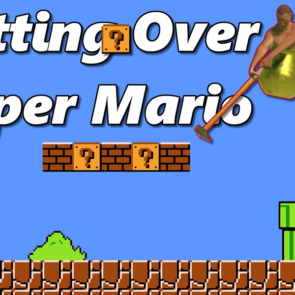 Getting Over It But It's Super Mario Bros - Getting Over Your  Maps_哔哩哔哩_bilibili
