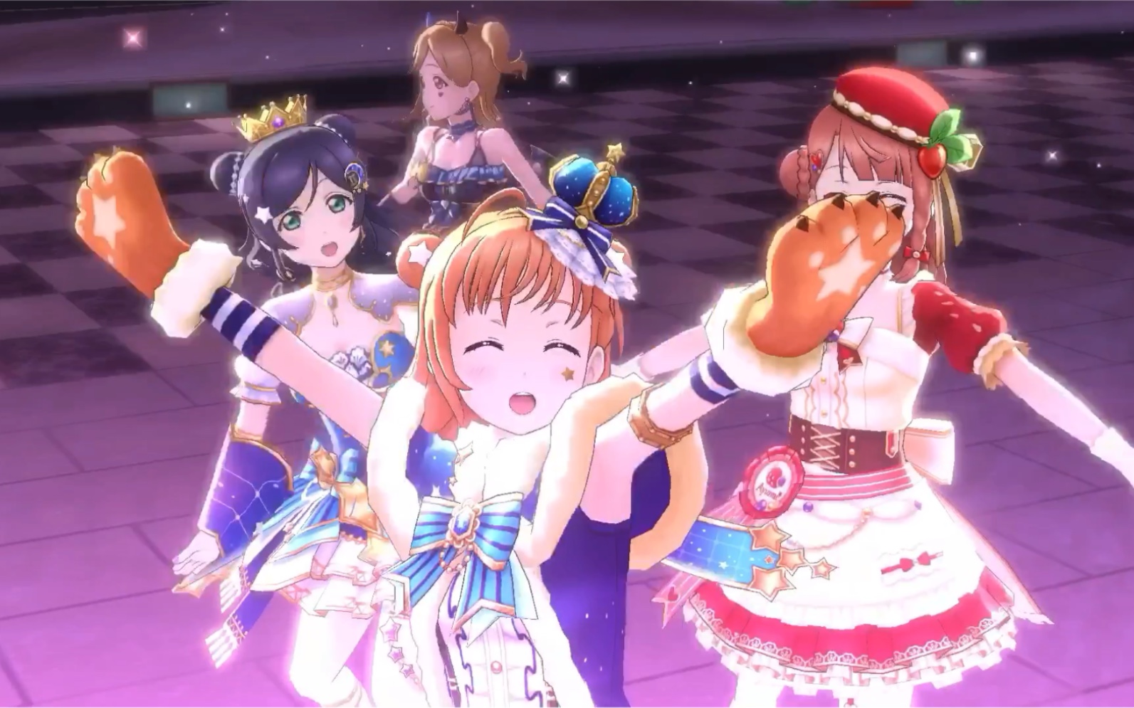 【llas mv】μs aqours 早期双人主题卡part2