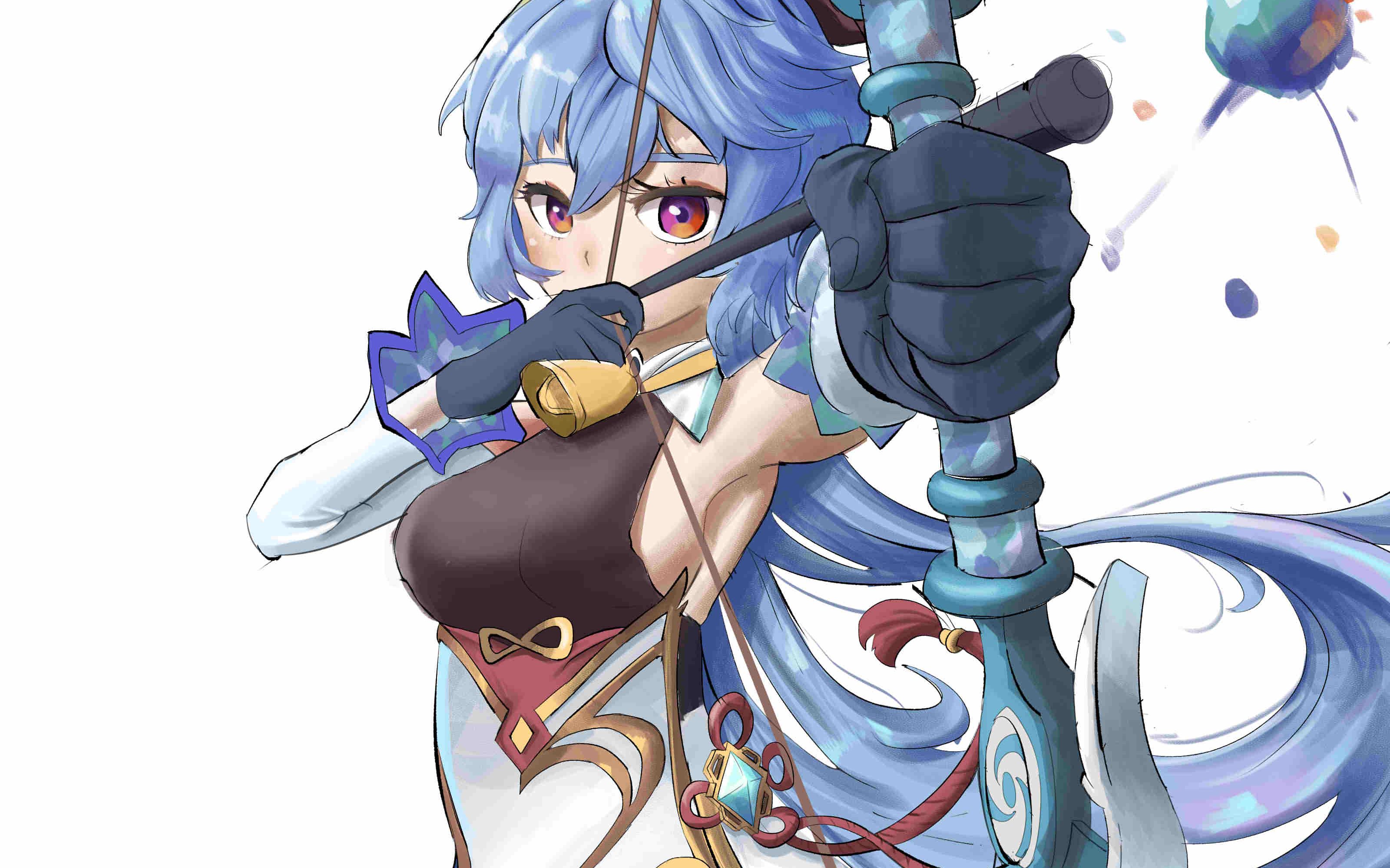 原神板绘绘画过程甘雨