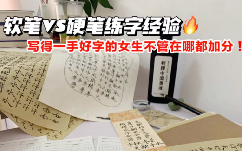 如何写得一手好字?小白也能学的练字经验哔哩哔哩bilibili