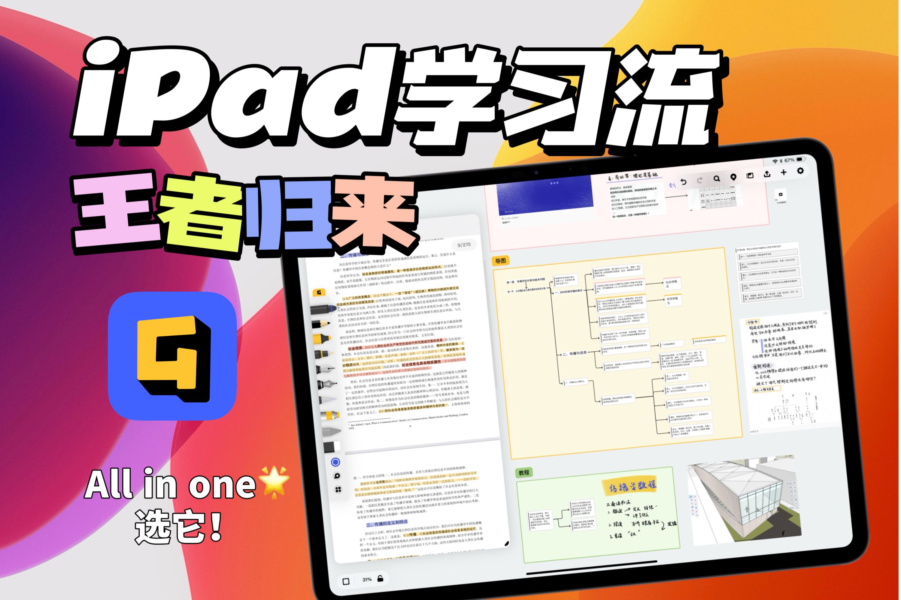 【GUGA 2.0超大更新】重新定义iPad学习流!绝不只是Allinone!哔哩哔哩bilibili