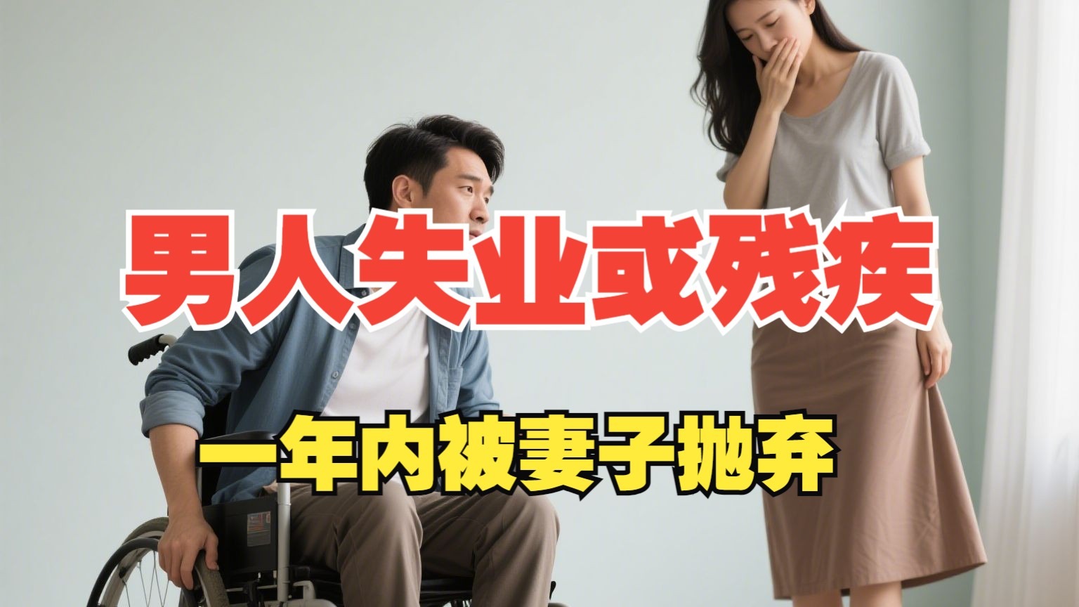 为什么照顾生病老婆的男人很多，能做到的女性却少之又少？讲一讲社会的底层逻辑，强有强报，弱有弱报