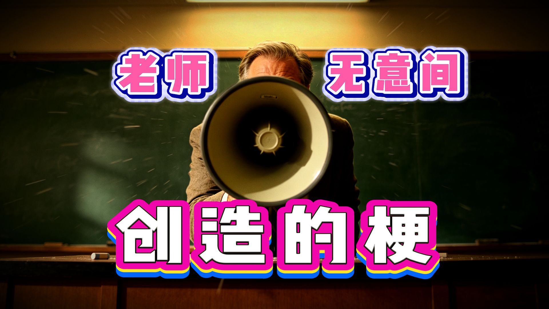 你们老师无意间创造的梗是什么？