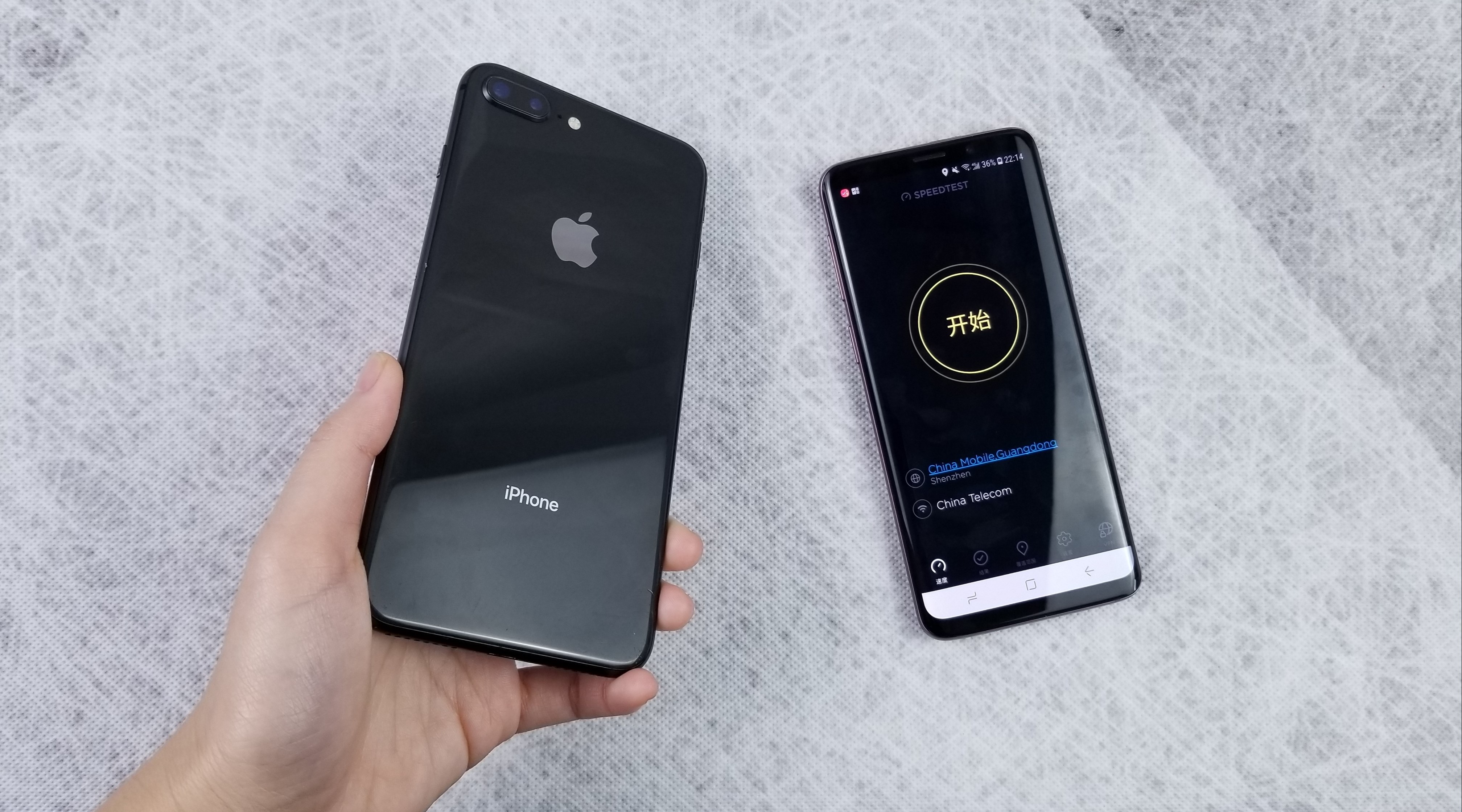 不能接受!三星S9信号对比iPhone 8P,竟然差了如此之多!哔哩哔哩bilibili