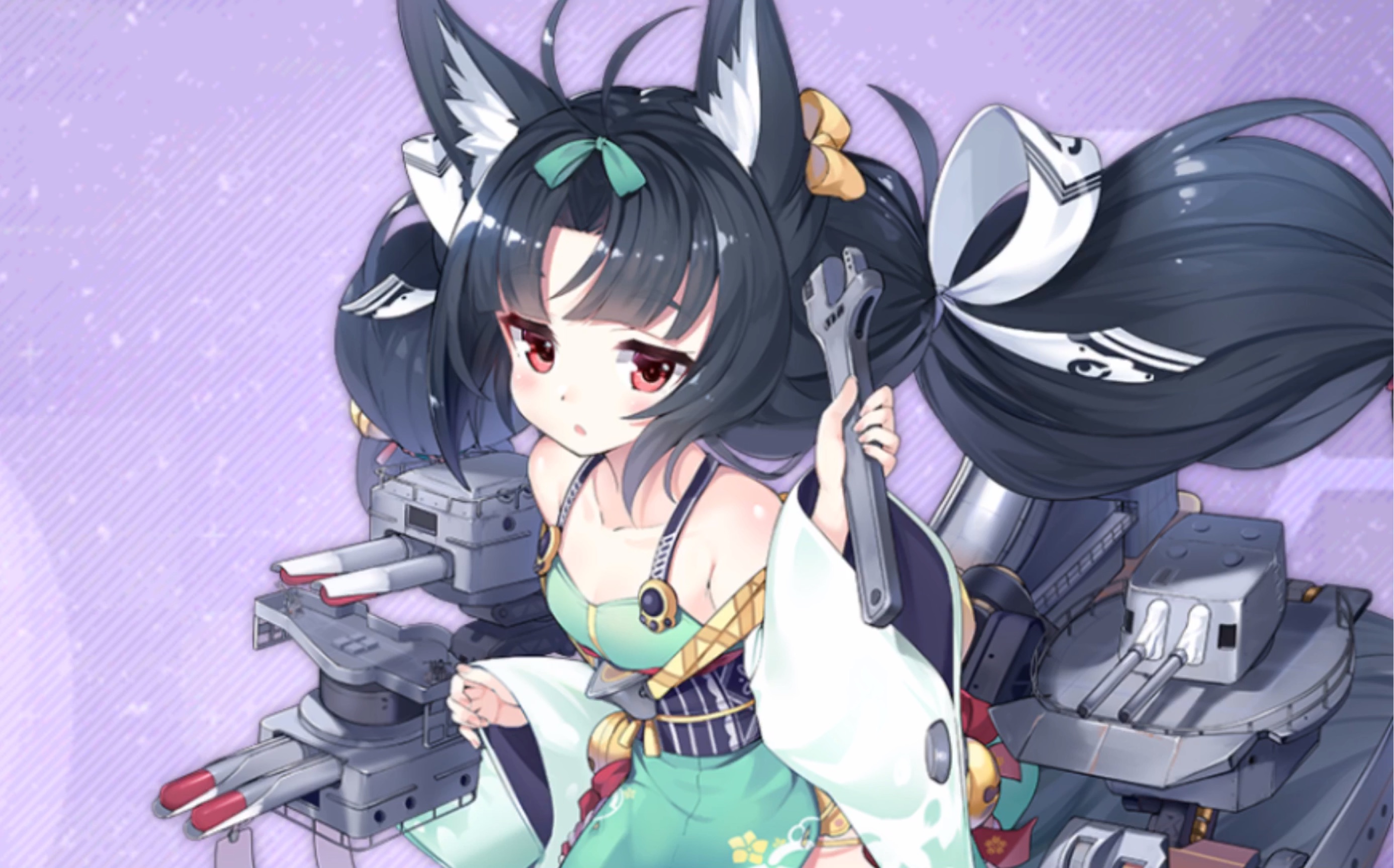 【碧蓝航线】夕张 61 改 技能,台词演示【碧蓝航线】吔屎啦,三笠!