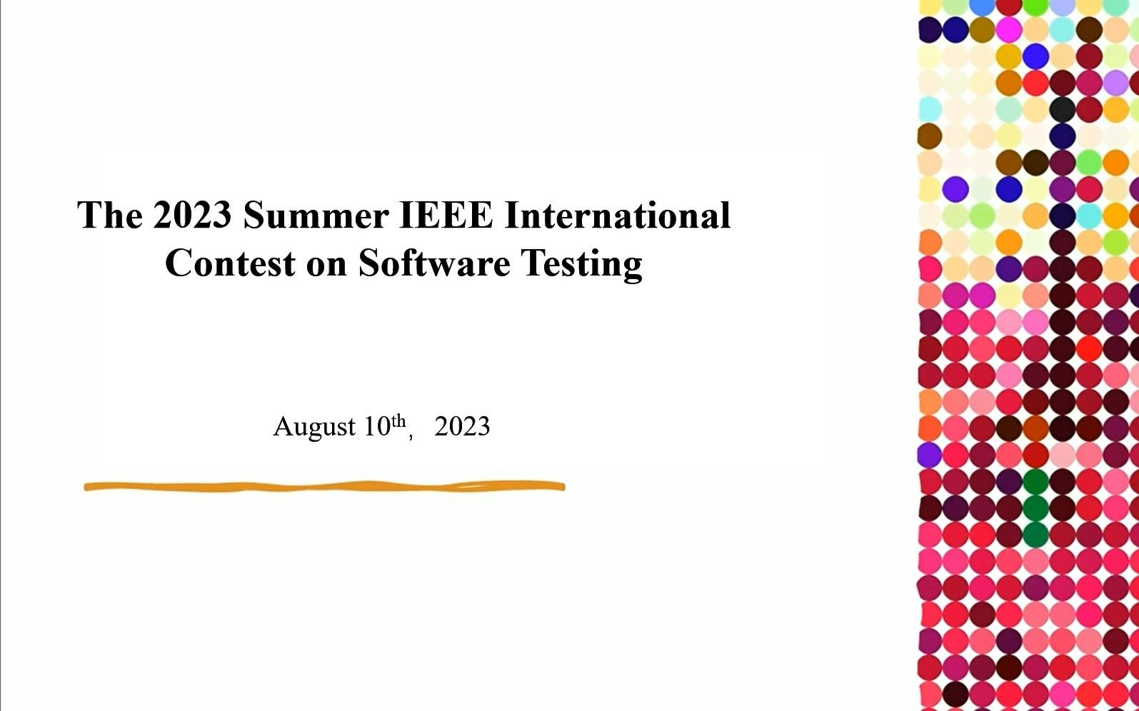 2023年夏季IEEE国际软件测试大赛教学视频哔哩哔哩bilibili