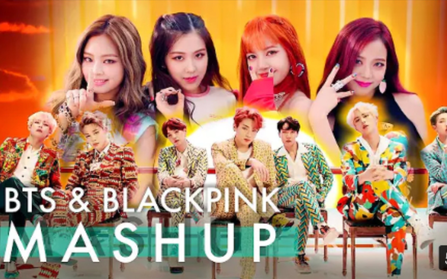 bts & blackpink - idol /fire /forever young