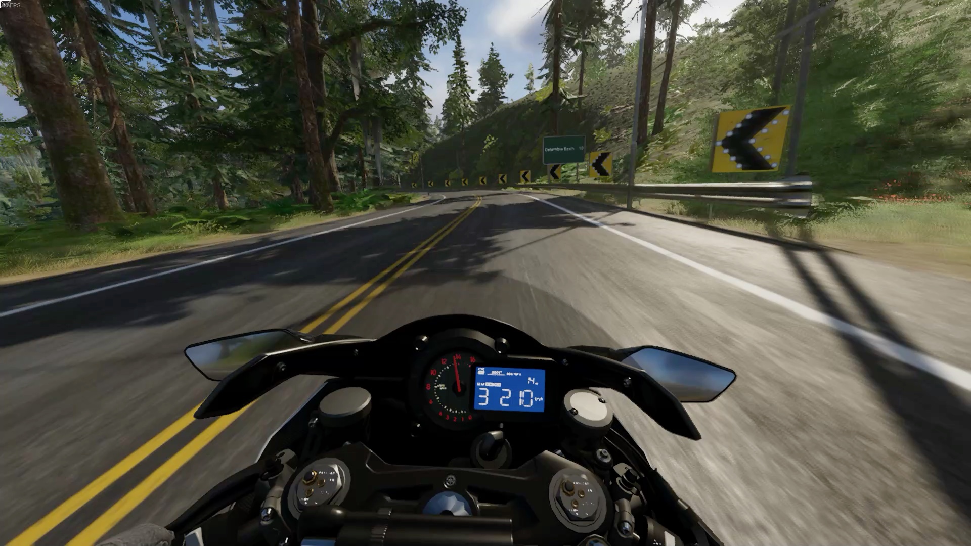 《飙酷车神2》川崎h2 云跑山