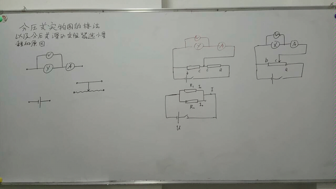 分压式接法与器材选择哔哩哔哩bilibili