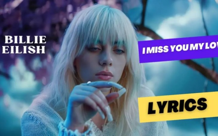 Post Malone - I Miss You, My Love (ft. Billie Eilish) lyric video