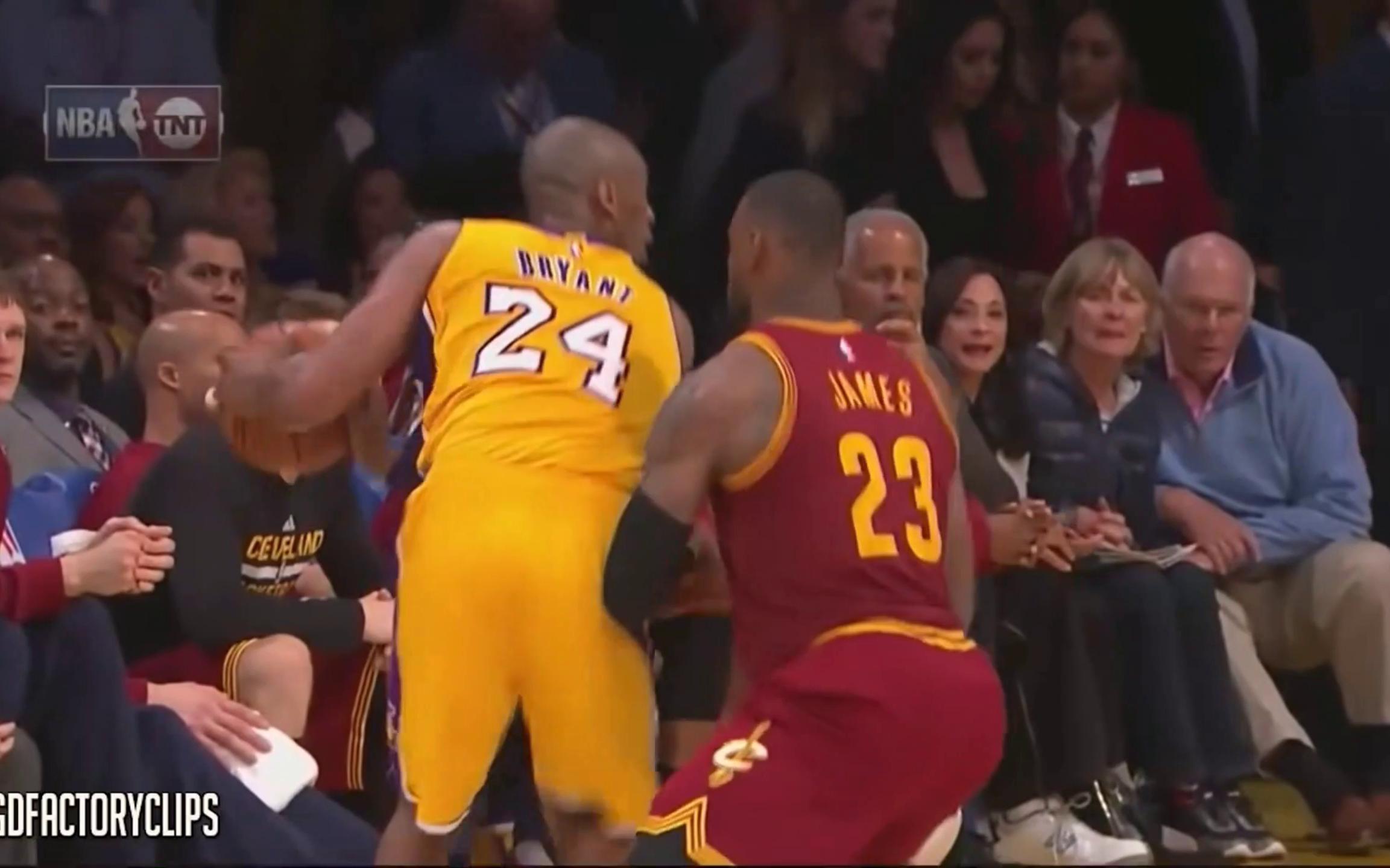 nba赛场科比后仰美如画原声