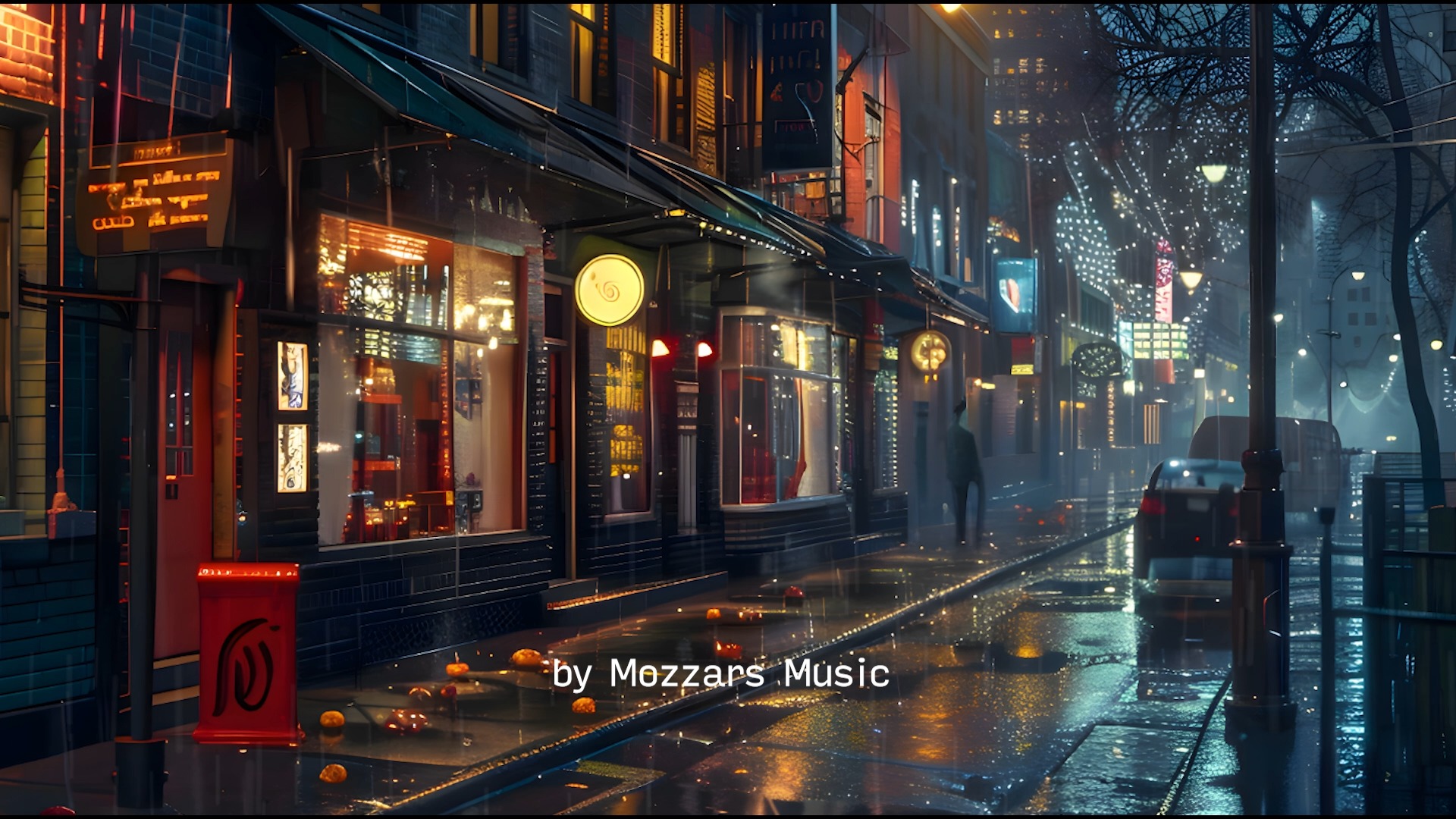 【lofi白噪音】雨夜的街头陪伴深夜的你