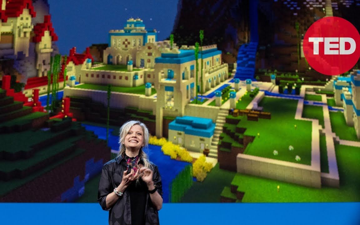 [图]【TED演讲】创造属于你自己的的元宇宙 —— Minecraft 游戏总监 Agnes Larsson