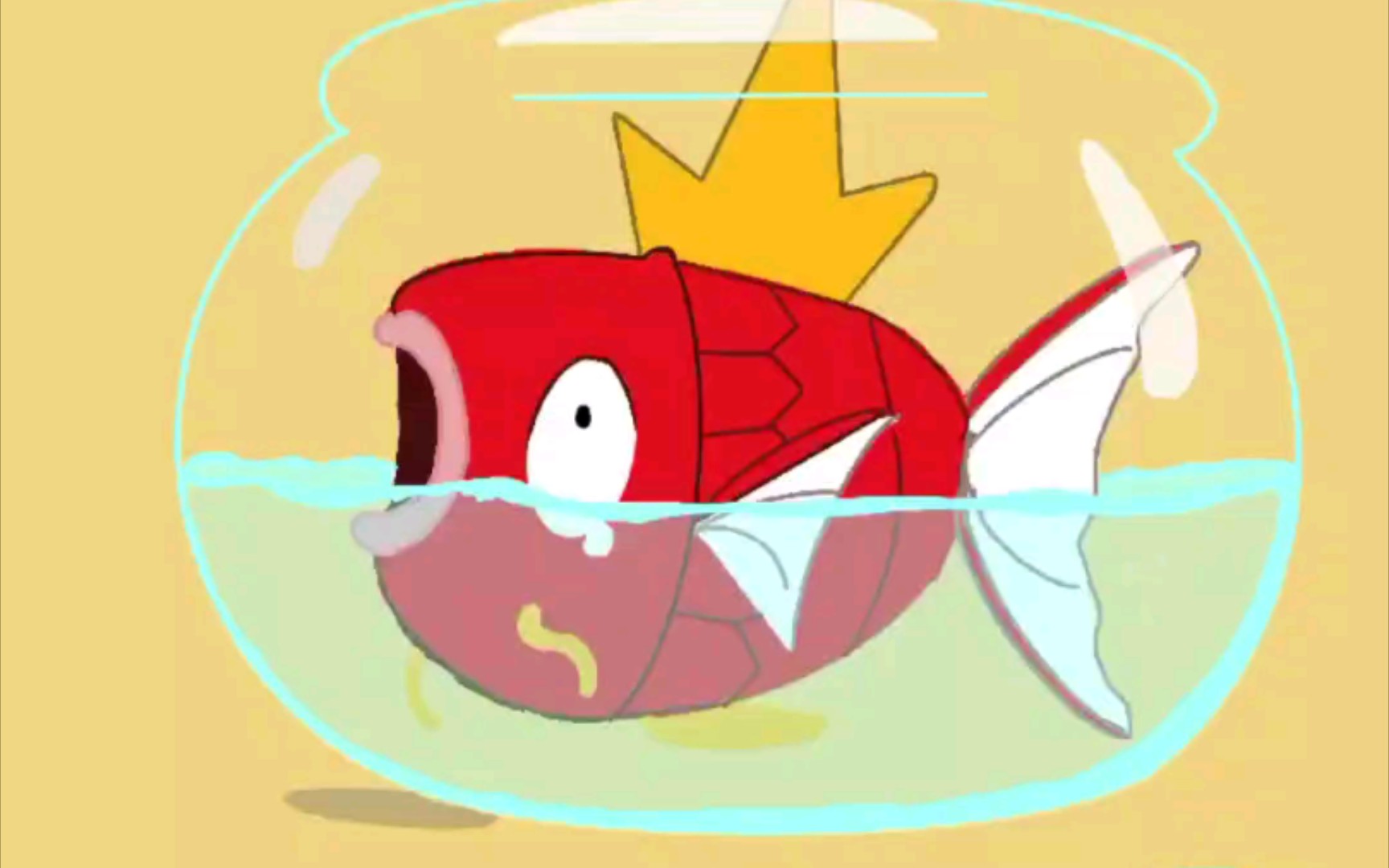 ipad绘画练习,鲤鱼王使出了水溅跃