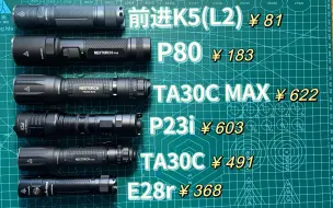 Download Video: 纳丽德Ta30c max、奈特科尔p23i……几款小直的实际夜射效果（无配音配乐，沉浸体验）