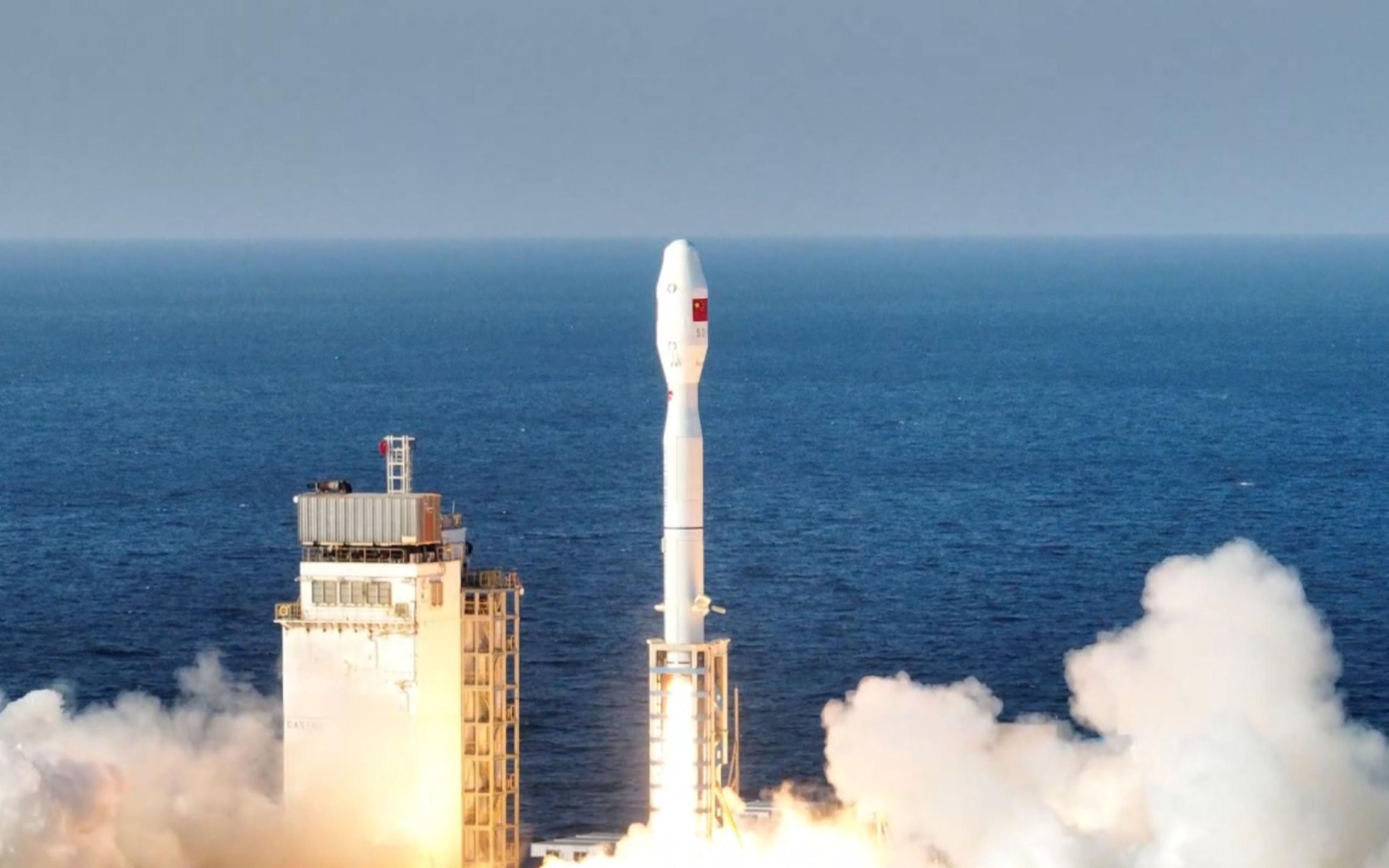 海上发射,一箭14星.捷龙三号运载火箭首飞成功,为中国航天点赞!