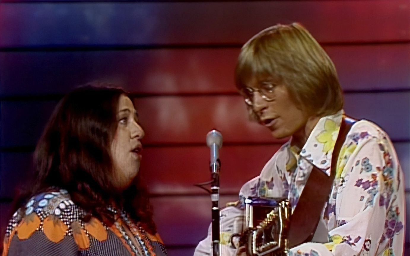 [图]【1080P60修复】John Denver & Cass Elliot -- Leaving On A Jet Plane