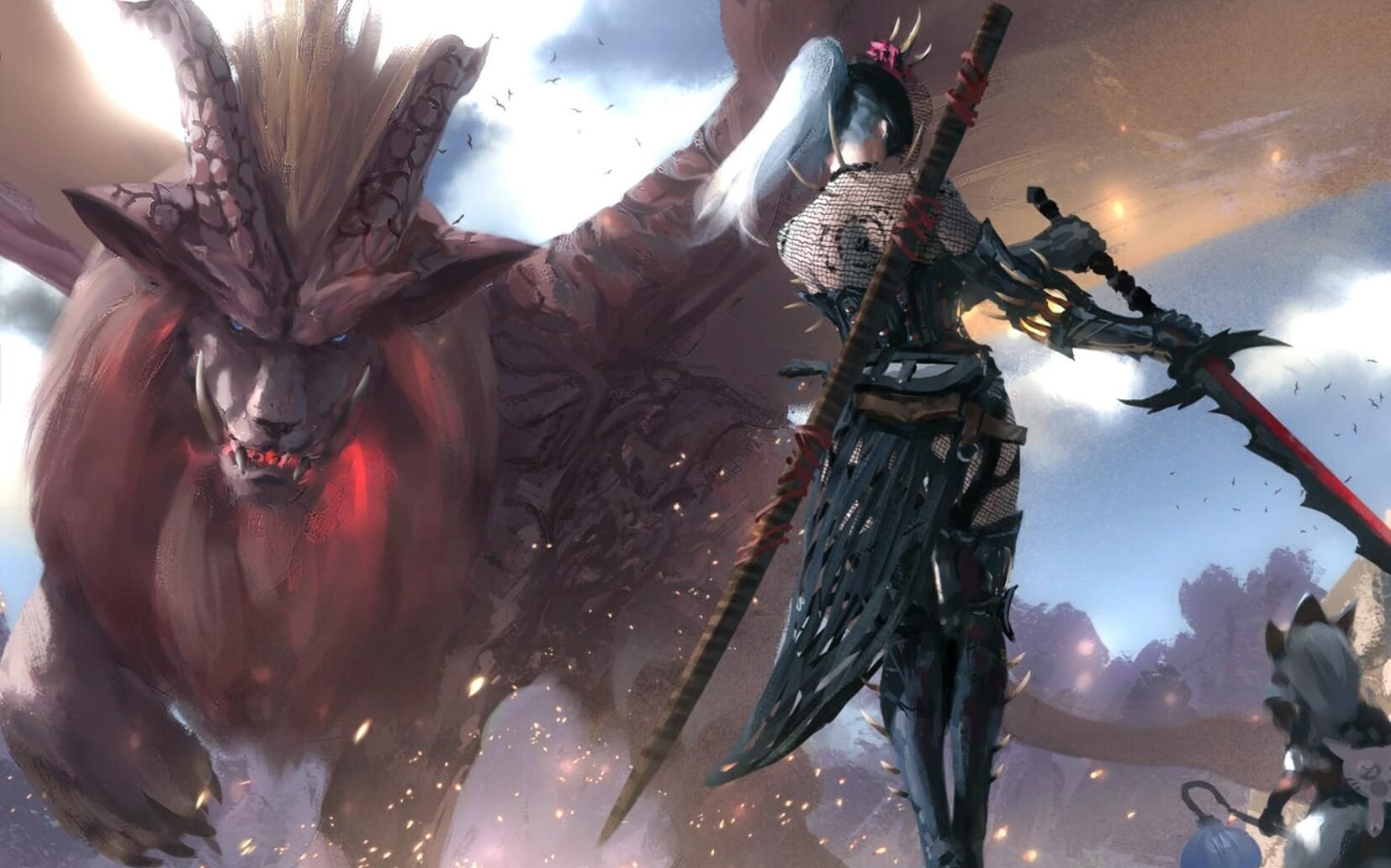 怪物猎人崛起太刀侠的浪漫