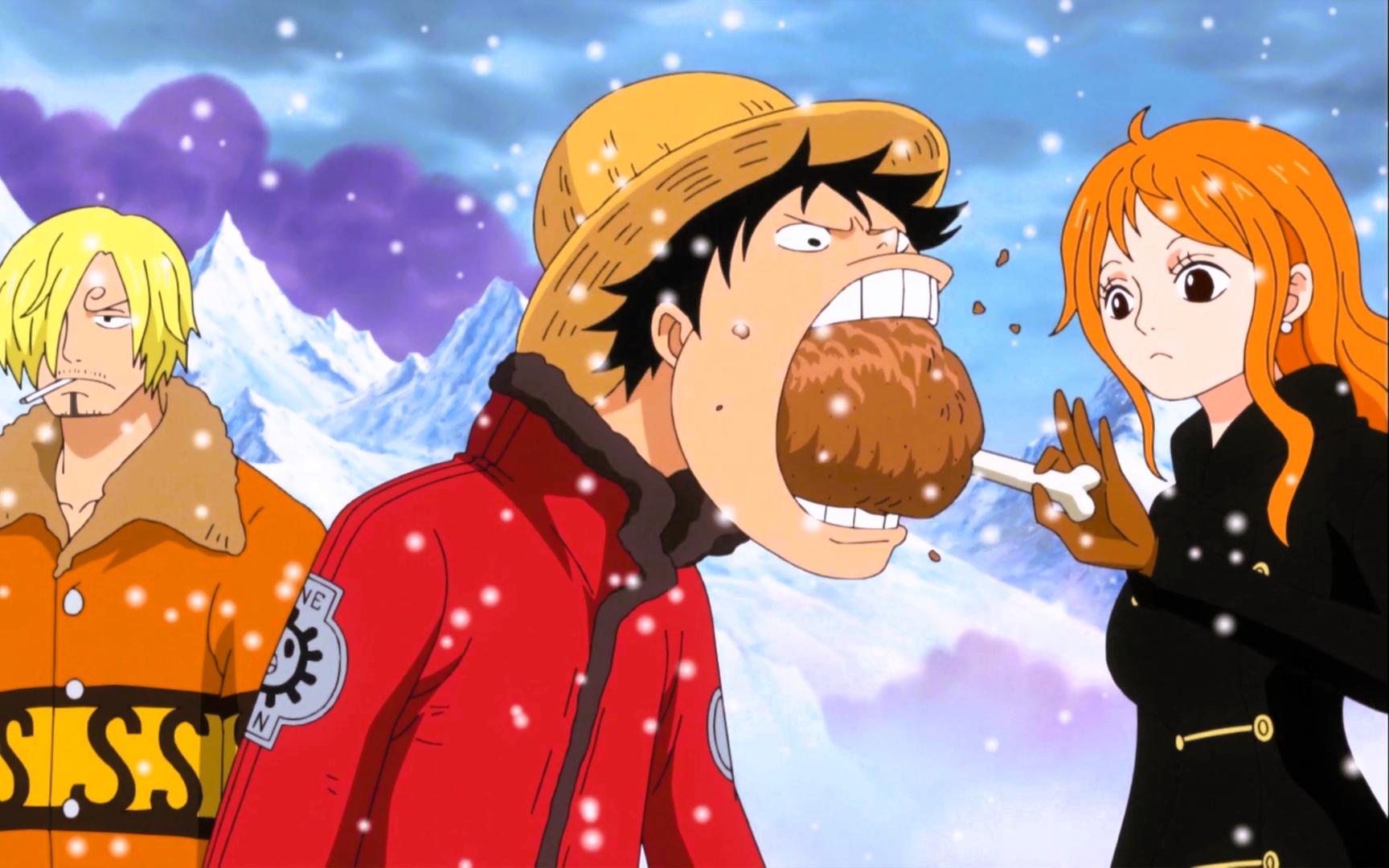 6个喂路飞吃东西的人 最后1个方式极致炸裂