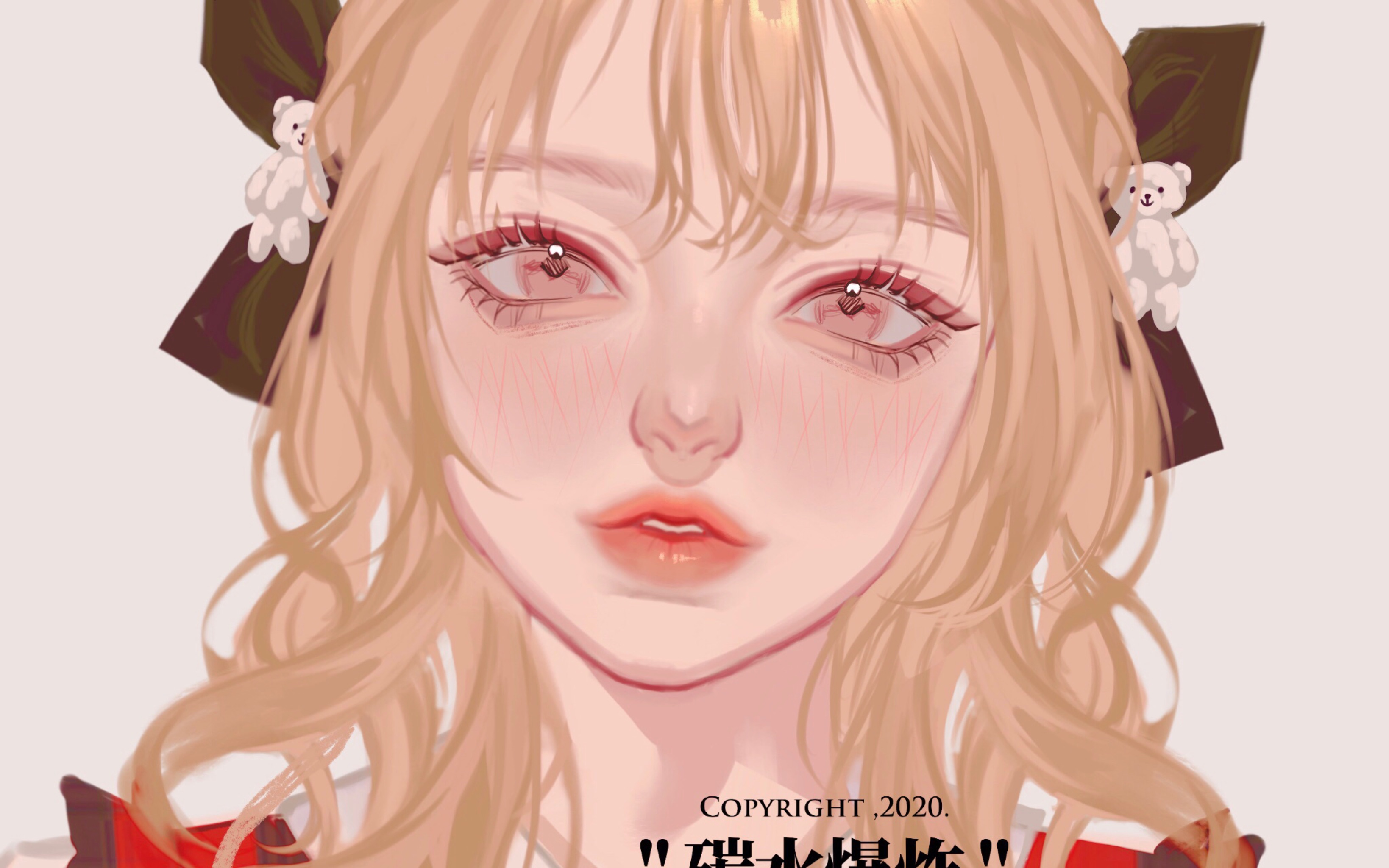 【procreate】一分钟画个美女
