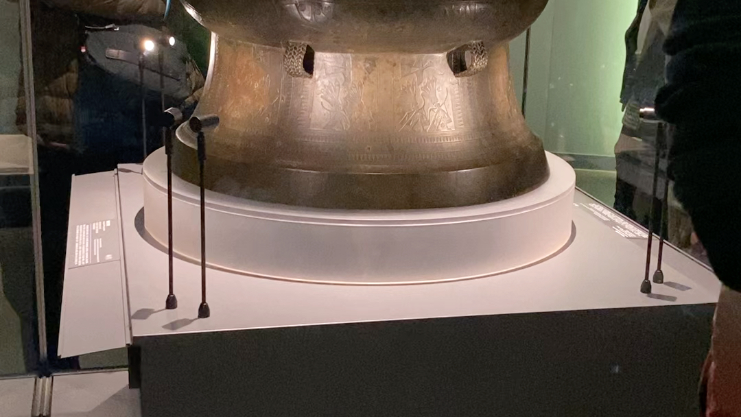 南宁博物馆,铜鼓的历史文化,讲解的不错!