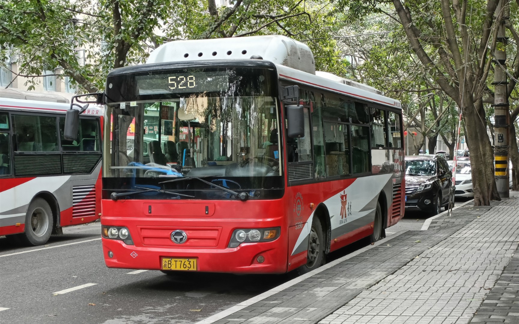 528路公交车图片