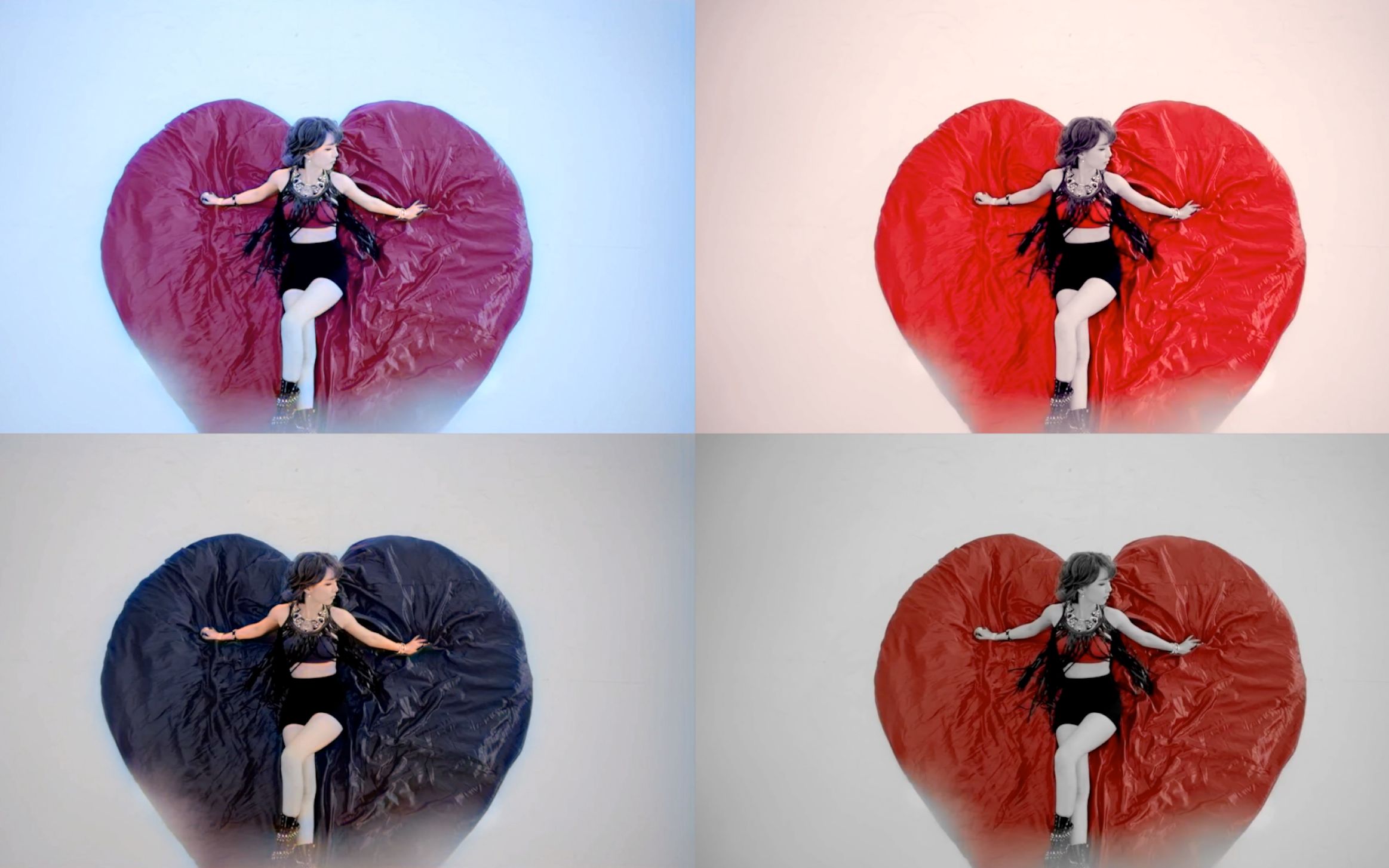 9muses《wild》mv黑白视频上色实验_哔哩哔哩_bilibili