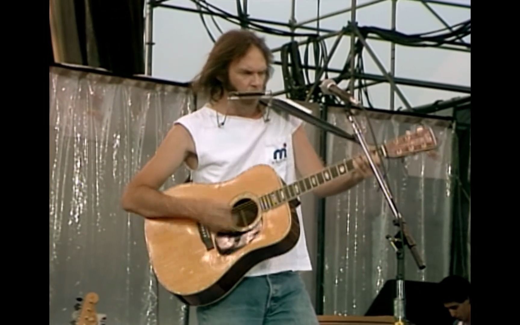 [图]Neil Young in Live Aid 1985 中英字幕