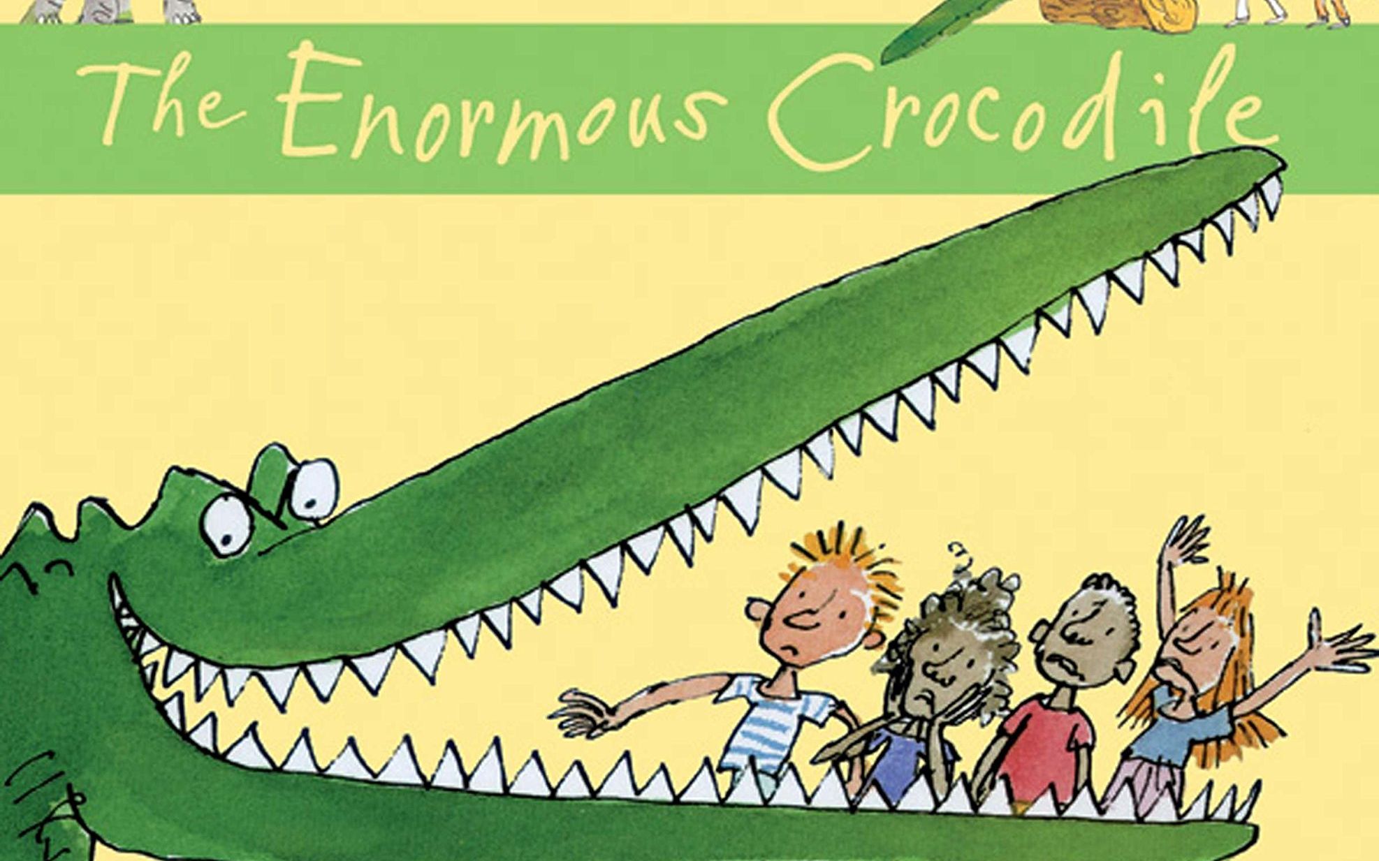 [图]【英文绘本阅读】巨大的鳄鱼The Enormous Crocodile by Roald Dahl