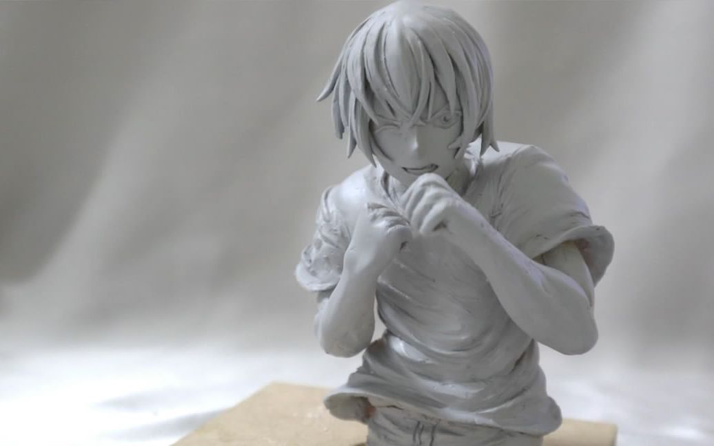 【clay figure】制作手办~安室彻小雕像《名侦探柯南》哔哩哔哩bilibili