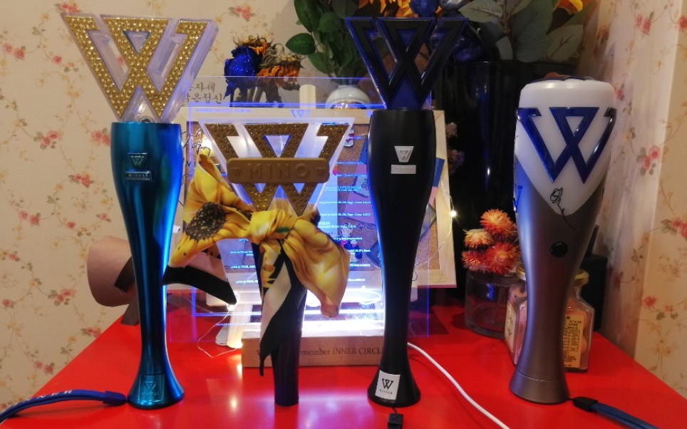 winner 应援灯开箱合集日一 日二 韩二 韩一黑_哔哩哔哩 (゜-゜)つロ