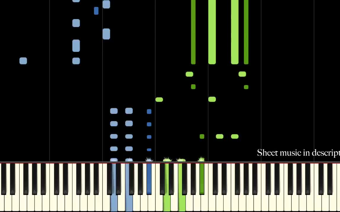 [图]【燃音乐】Immortal  - Thomas Bergersen (Piano Tutorial)