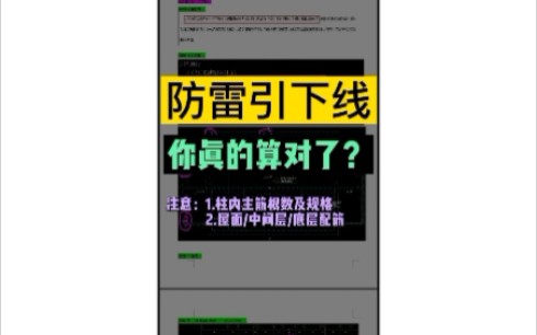 [图]防雷引下线 你真的算对了？