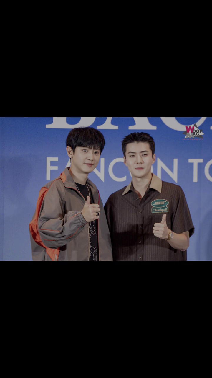 朴灿烈吴世勋exoscsc小分队泛光定格卡点