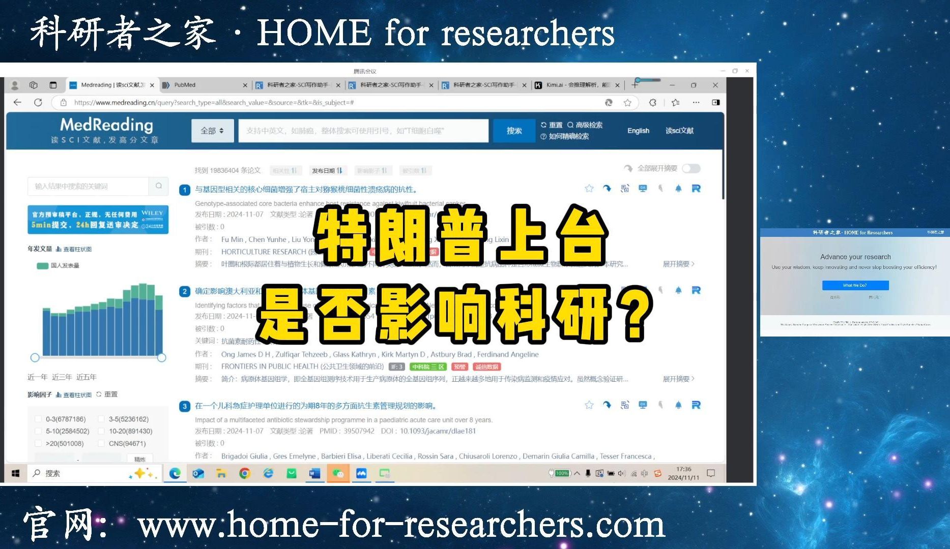 PubMed 六号开始没更新了?特朗普上台对科研有影响?哔哩哔哩bilibili