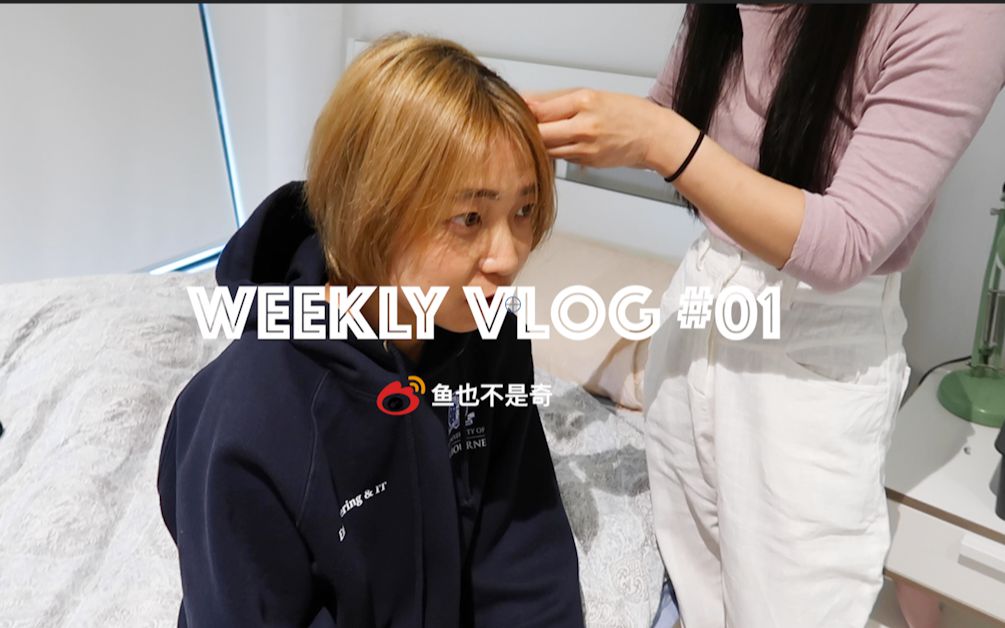 Weekly Vlog #01 | 好久不见呀!我染发了吼吼 | 40度的墨尔本 | 程序员健身房小分队| 上班下班的日常哔哩哔哩bilibili