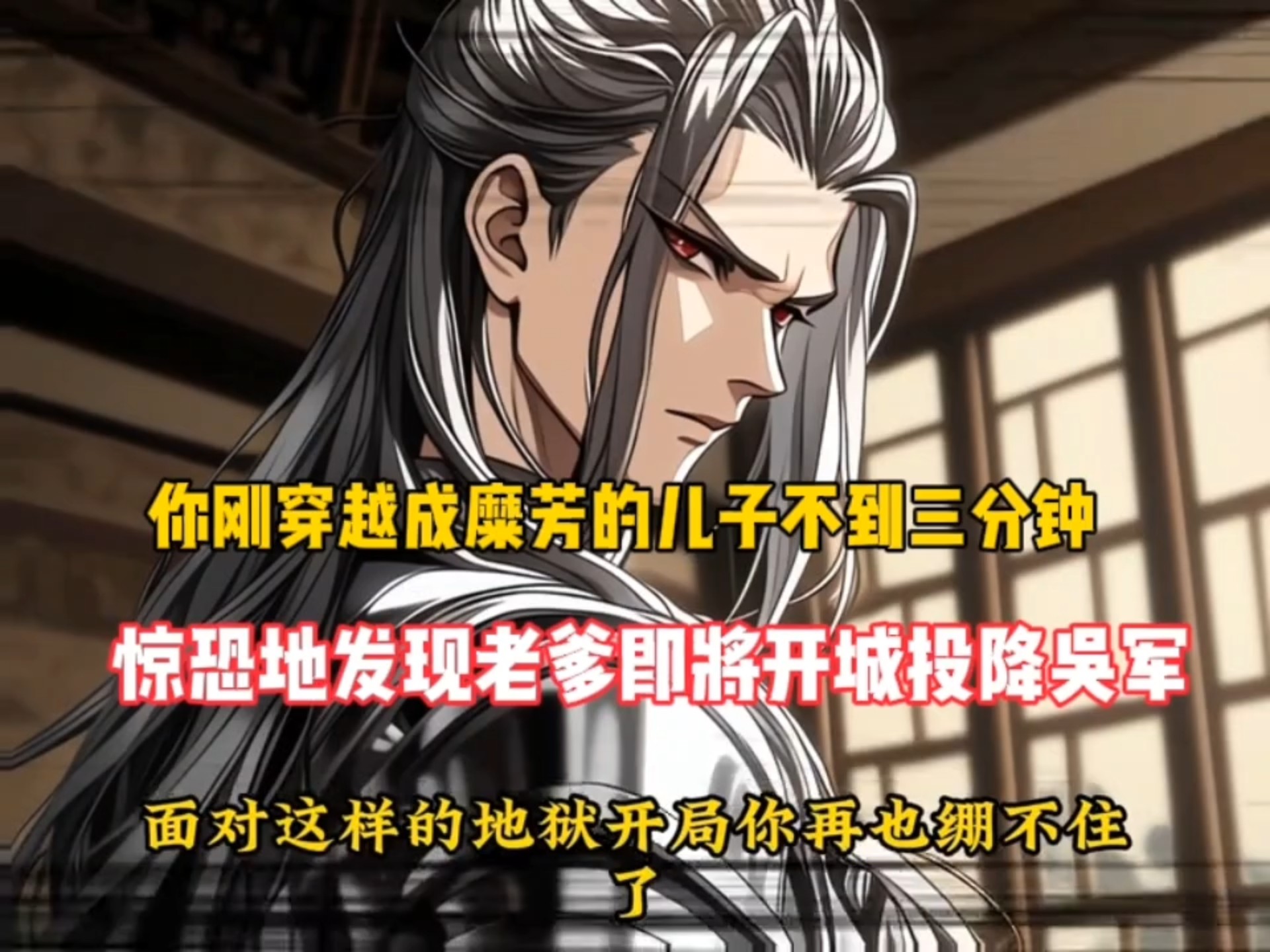你刚穿越成糜芳的儿子不到三分钟就惊恐地发现老爹即将开城投降吴军