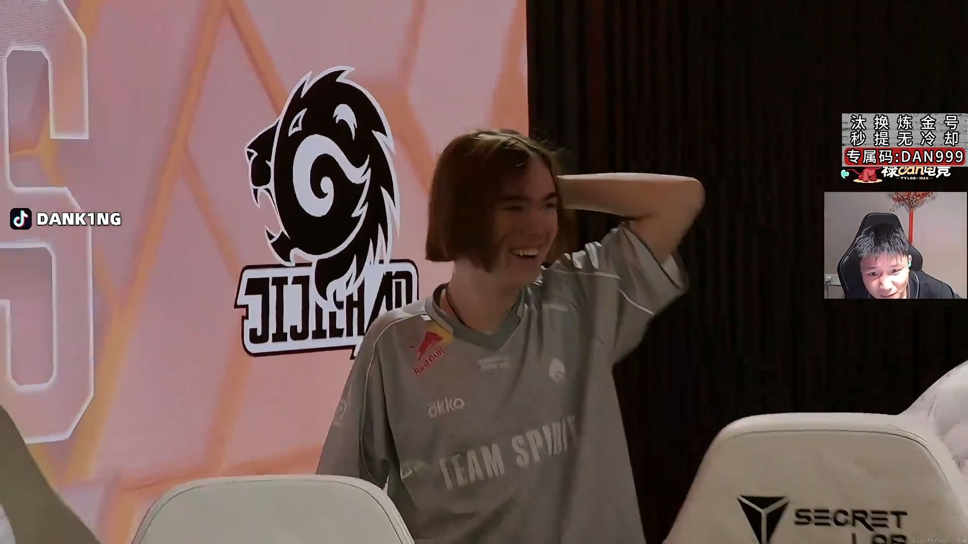 绿龙也干了！danking看完天禄一看绿龙也输了！给小洞打笑了都！