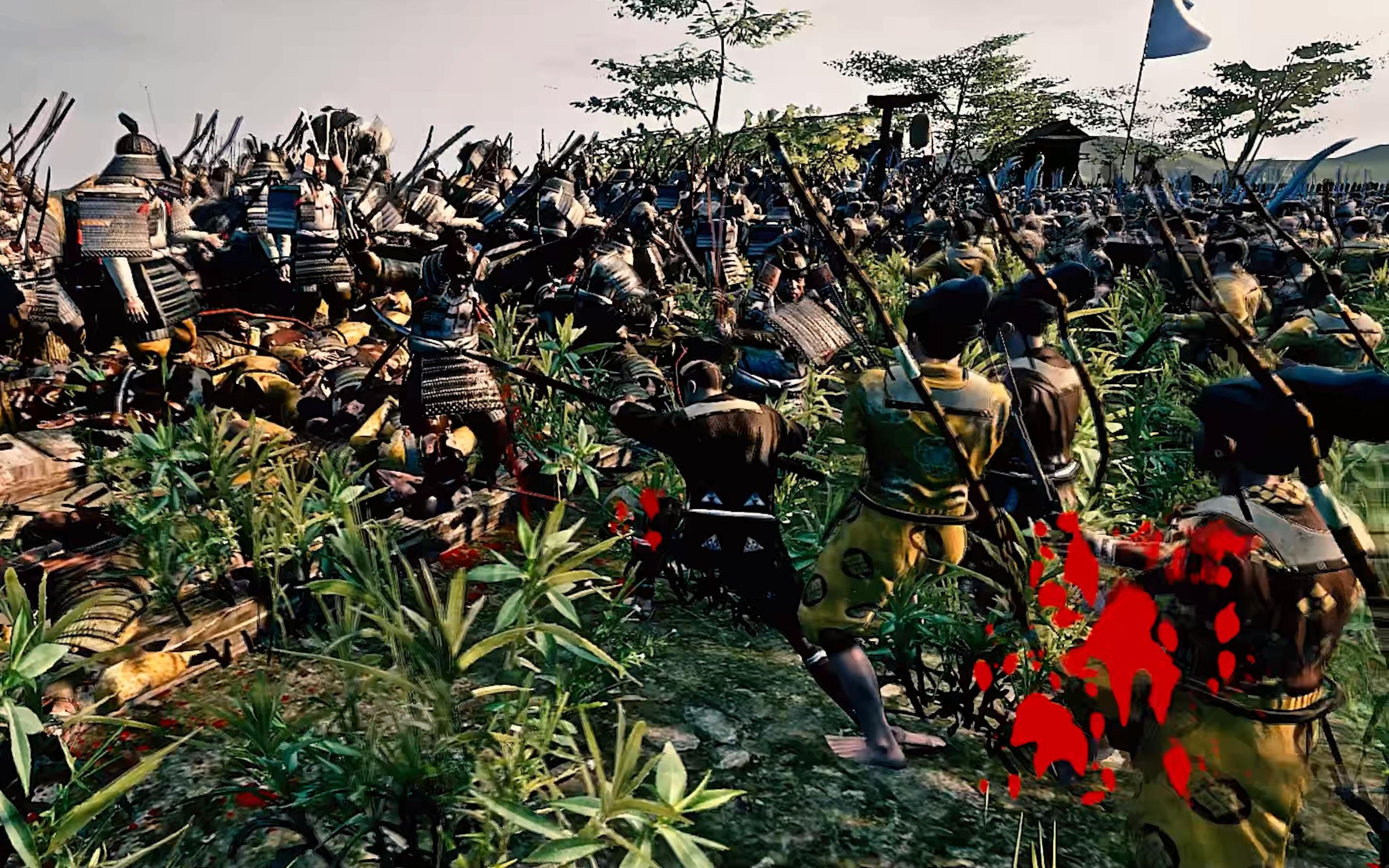 4k 120fps【幕府将军2:全面战争】佐仓城血战