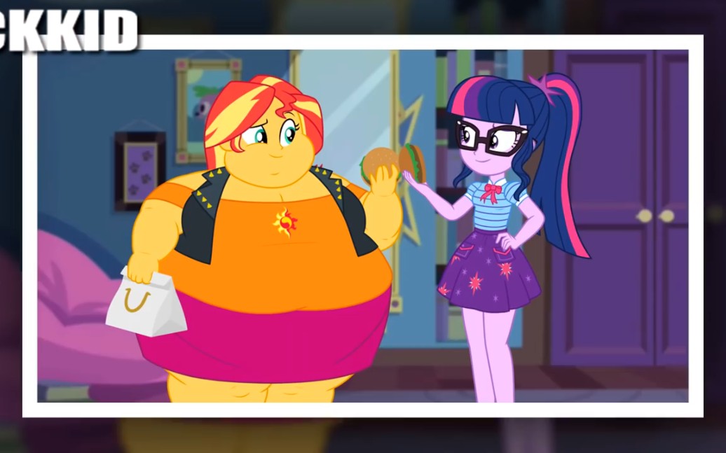 [图]EQG【Chubby Equestria girls | My Little Pony fat [ckkid]】