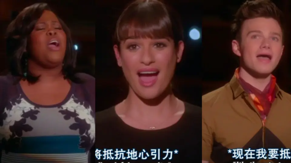 Glee Defying Gravity Live Lea Michele Chris Colfer