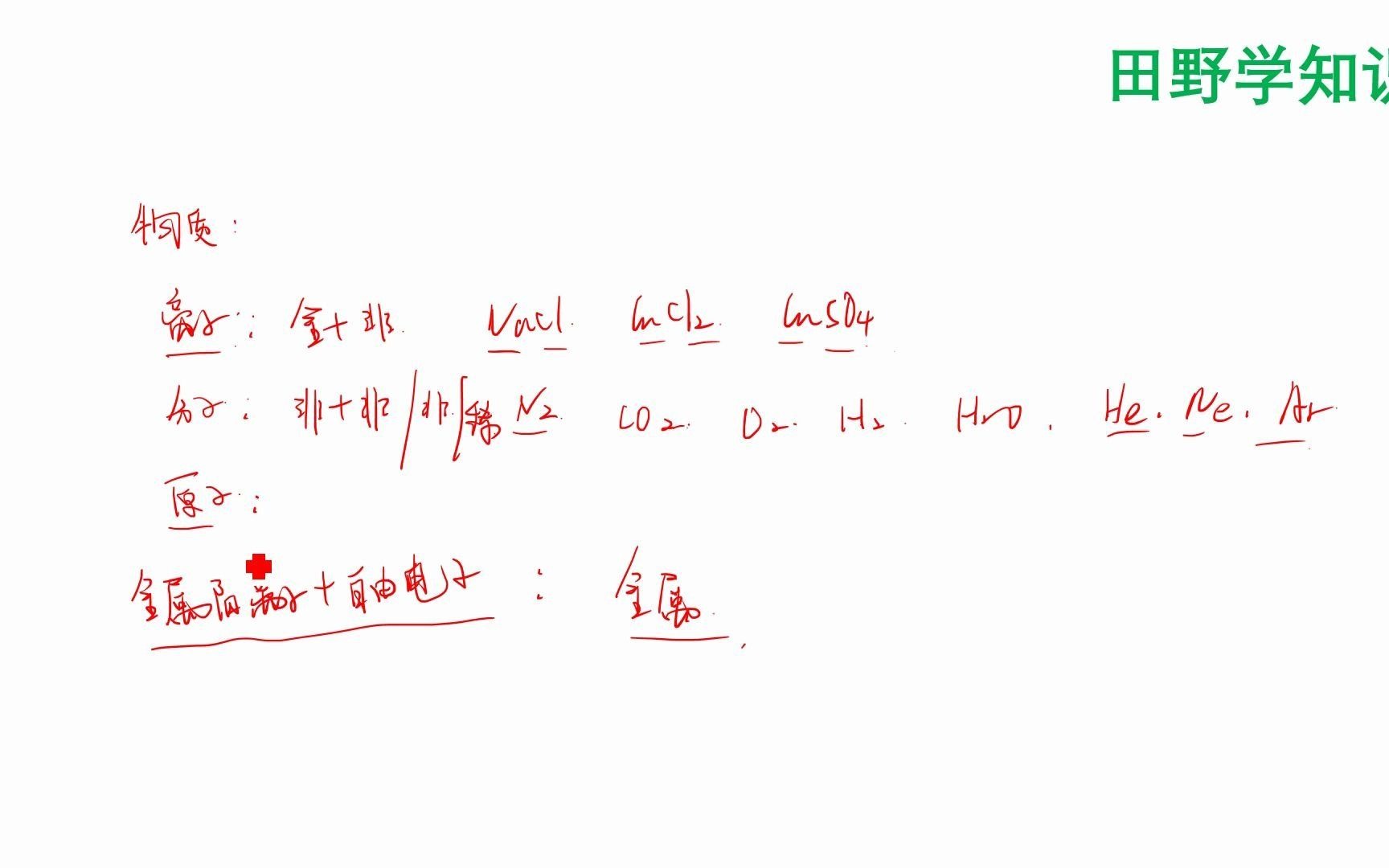 高一化学答疑:怎么判断物质由什么微粒构成的?原子、分子、离子?哔哩哔哩bilibili