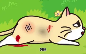 Download Video: 猫妈妈找到食物来到小猫身边，可是小猫还是吃不上