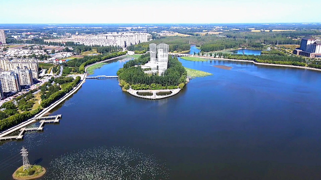 沈阳市辽中区蒲河公园.