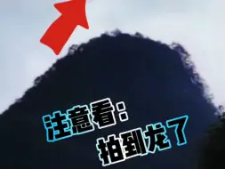 Download Video: 注意看拍到龙了