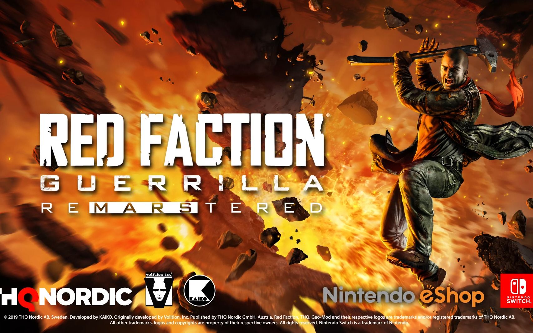 [图]Red Faction：Guerrilla Re-Mars-tered - Switch宣布预告片