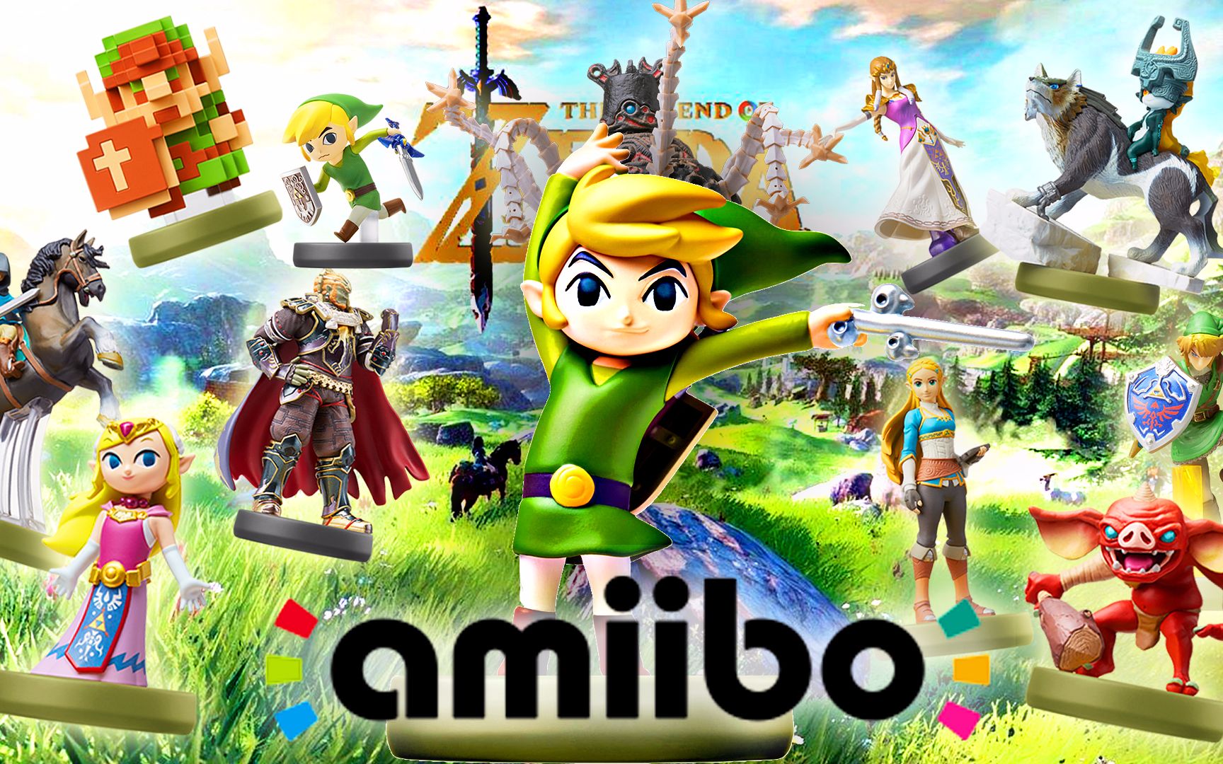 【屌德斯解说】 塞尔达传说荒野之息 全套amiibo解锁!