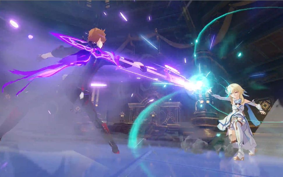 《原神》剧情动画——(离心-魔王武装),原神无水印4k视频素材,此系列