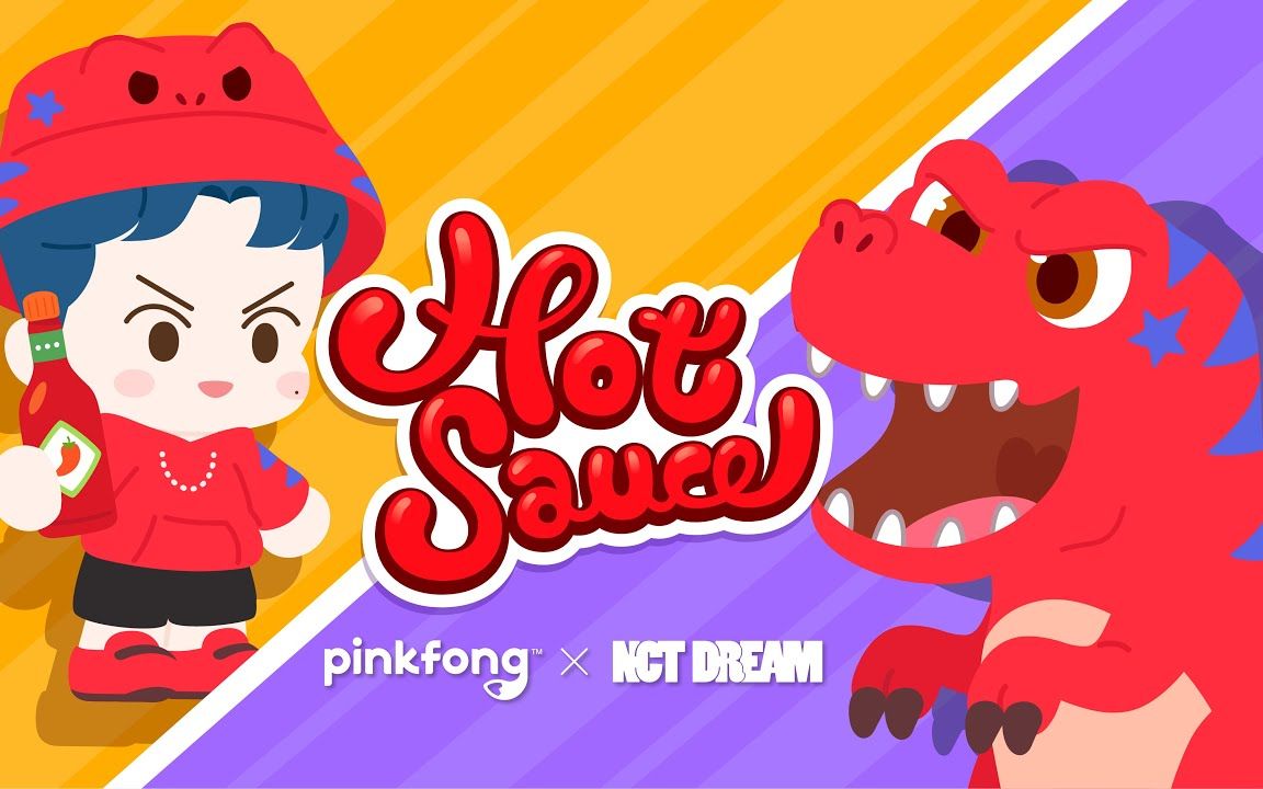 [图]【NCT中文首站】Hot Sauce with Pinkfong REDREX Sing along with NCT DREAM